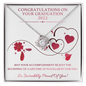 Graduation Gift Necklace - So Proud of You