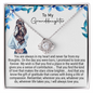 To My Granddaughter Necklace, I'll Always Love You