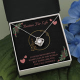 Best Friend Gift - Love Knot Necklace - Bestie's For Life