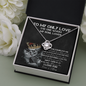 Wife Anniversary Gift, Skeleton Lovers Message Card Jewelry Necklace