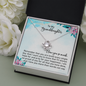 To My Granddaughter Necklace, I Love You So Much