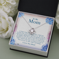 Necklace Gift For Mom, I'll Always Need You Jewelry Message Card