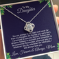 Daughter Necklace, I Will Always Love You