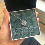 St. Patrick's Day Gift For Daughter From Dad-Lucky Necklace