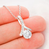 Personalized Encouragement Gift-You are Strong-Alluring Beauty Necklace