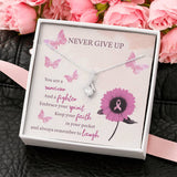 Encouragement Gift-Never Give Up-Alluring Beauty Necklace