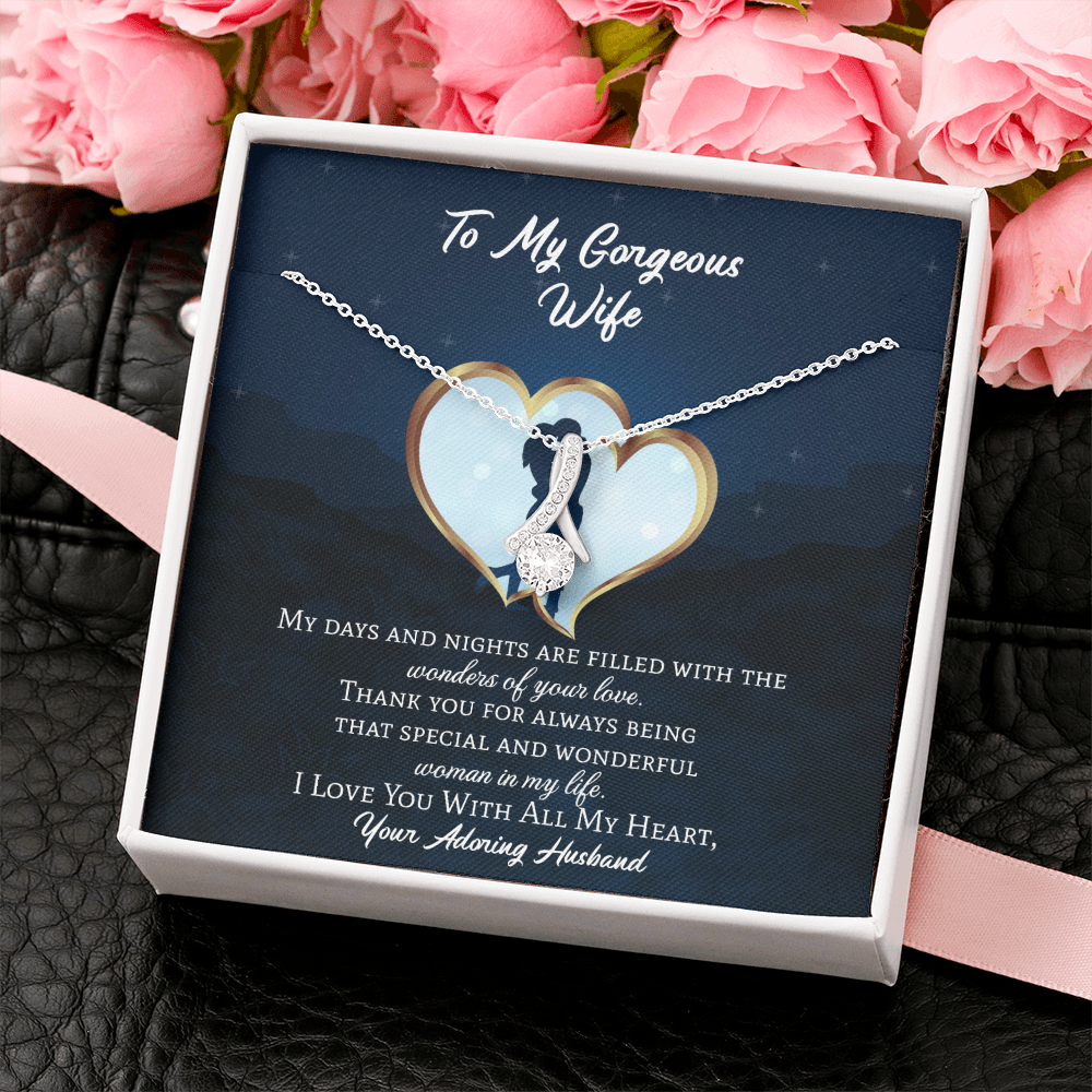To My Wife Necklace - Wonders Of Your Love