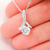 Personalized Encouragement Gift-You are Strong-Alluring Beauty Necklace
