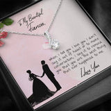 To My Fiancee Necklace Gift - Beautiful Alluring Necklace