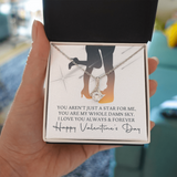 Valentine's Necklace Gift For Her - You Are My Whole Damn Sky