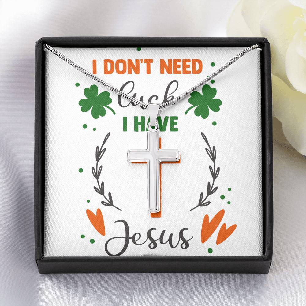 Cross Necklace Gift - I Have Jesus