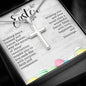 Easter Gift - Cross Necklace - Faith & Compassion