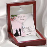 To My Fiancee Necklace Gift - Beautiful Alluring Necklace