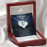 To My Wife Necklace - Wonders Of Your Love