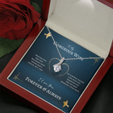 To My Gorgeous Wife Gift - Meeting You Was Fate Alluring Beauty