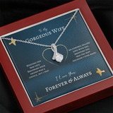 To My Gorgeous Wife Gift - Meeting You Was Fate Alluring Beauty