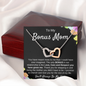 To My Bonus Mom Necklace Gift