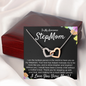 Step Mom Gift, Bonus Mom Necklace, Step Parent Gift