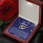 Mom Two Hearts Necklace Gift