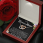 To My Bonus Mom Necklace Gift