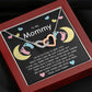 Gift For Expecting Mom To Be - To My Mommy Forever Interlocking Hearts Necklace