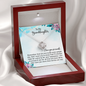 To My Granddaughter Necklace, I Love You So Much