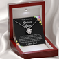 Bonus Mom Necklace Gift , Step Mom Love Knot Necklace