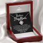 Step Mother Love Knot Necklace From Step Daughter