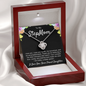 Step Mom Gift, Bonus Mom Love Knot Necklace