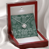 St. Patrick's Day Gift For Daughter From Mom-Lucky Necklace