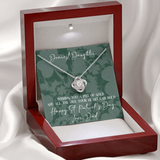 St. Patrick's Day Gift For Daughter From Dad-Lucky Necklace