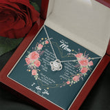 To My Mom Cubic Zirconia Necklace