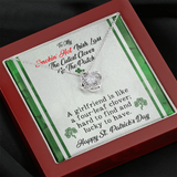 Girlfriend St. Patrick's Day Gift - Irish Lass Love Necklace