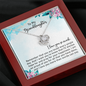To My Granddaughter Necklace, I Love You So Much