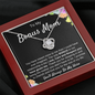 To My Bonus Mom Necklace Gift, You're My Hero