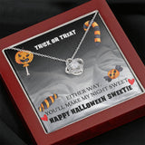 Halloween Gift For Her- Love Knot Necklace - My Sweetie
