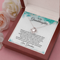 To My Granddaughter Necklace- Straighten Your Crown