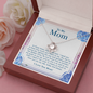 Necklace Gift For Mom, I'll Always Need You Jewelry Message Card