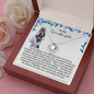 To My Granddaughter Necklace, I'll Always Love You