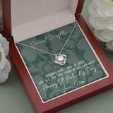 St. Patrick's Day Gift For Daughter From Mom-Lucky Necklace