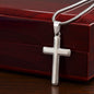 Artisan Cross with Snake Chain