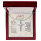 Easter Gift - Cross Necklace - Joy, Peace & Blessings