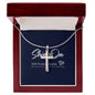Artisan Cross with Snake Chain