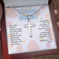 Easter Gift - Cross Necklace - Love, Strength & Faith