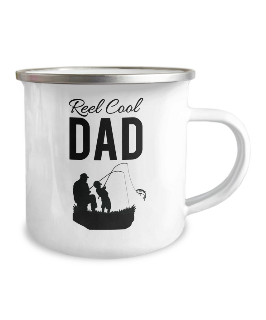Camper Mug For Fisherman Dad - Reel Cool Dad