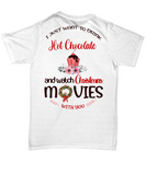 Hot Chocolate and Movies Tee Shirt