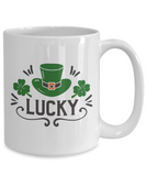St. Patrick's Day Coffee Mug - Lucky