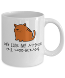 Cat Attitude Coffee Mug