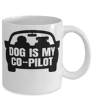 My Dog Is My Co Pilot Coffee Mug