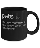 Pet Definition Coffee Mug